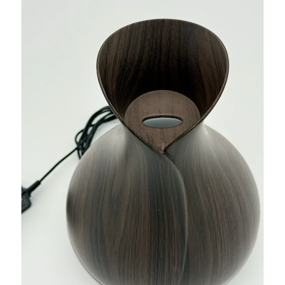Ultrasonic Essential Oil Diffuser Aromatherapy Humidifier LED Timer Wood Grain